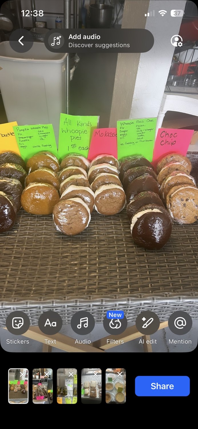 Whoopie pies at Mongul Hill Bakery